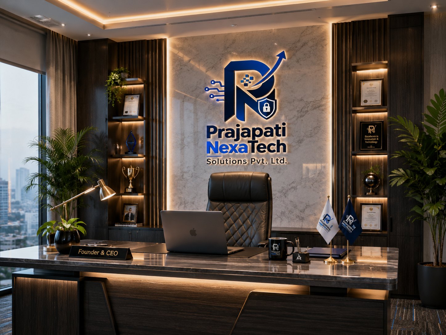 Founder office at Prajapati NexaTech Solutions