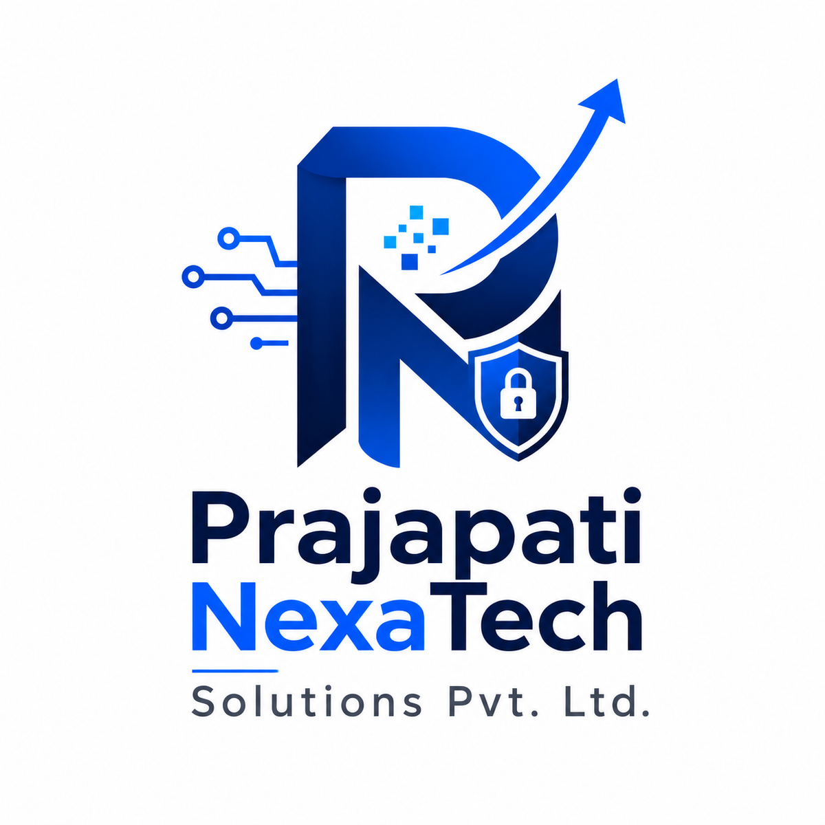 Prajapati NexaTech Solutions logo